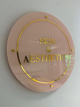 Load image into Gallery viewer, Personalised Acrylic Logo Business Sign