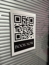 Load image into Gallery viewer, Customisable QR Window Sticker
