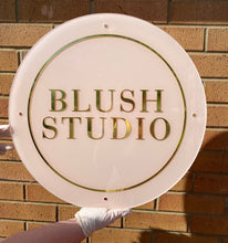 Load image into Gallery viewer, Personalised Acrylic Logo Business Sign