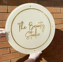 Load image into Gallery viewer, Personalised Acrylic Logo Business Sign