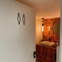 Load image into Gallery viewer, Toilet Icon Sign Set
