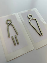 Load image into Gallery viewer, Toilet Icon Sign Set
