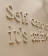Load image into Gallery viewer, Self Care isn't an expensive, it's an investment | Wall Sign - 150cm

