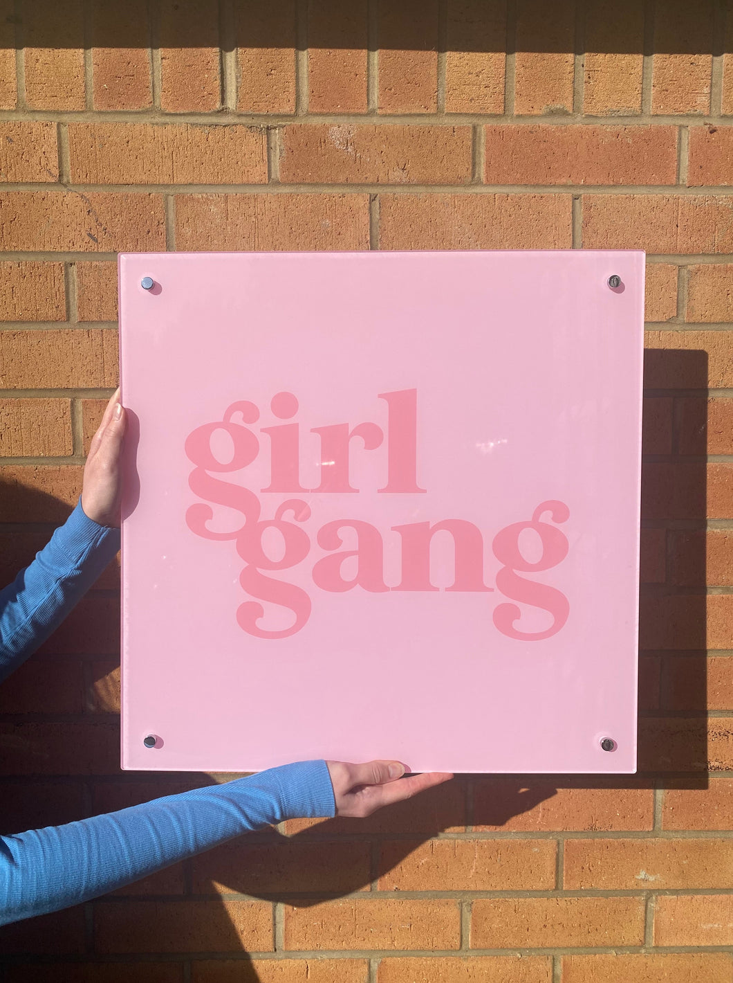 Girl Gang - Acrylic Wall Sign